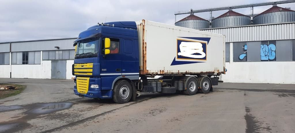 DAF XF 105-460 BDF SSC 1-Hand - Camion porte-conteneur/ Caisse mobile: photos 1 DAF XF 105-460 BDF SSC 1-Hand - Camion porte-conteneur/ Caisse mobile: photos 1