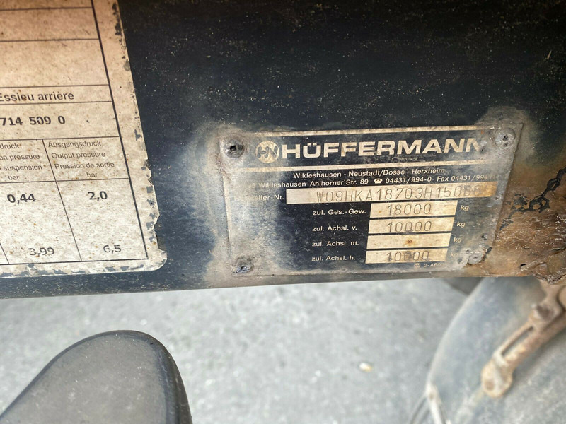 Huffermann HKA 1870 Abrollanhänger - Remorque ampliroll/ Multibenne: photos 3 Huffermann HKA 1870 Abrollanhänger - Remorque ampliroll/ Multibenne: photos 3
