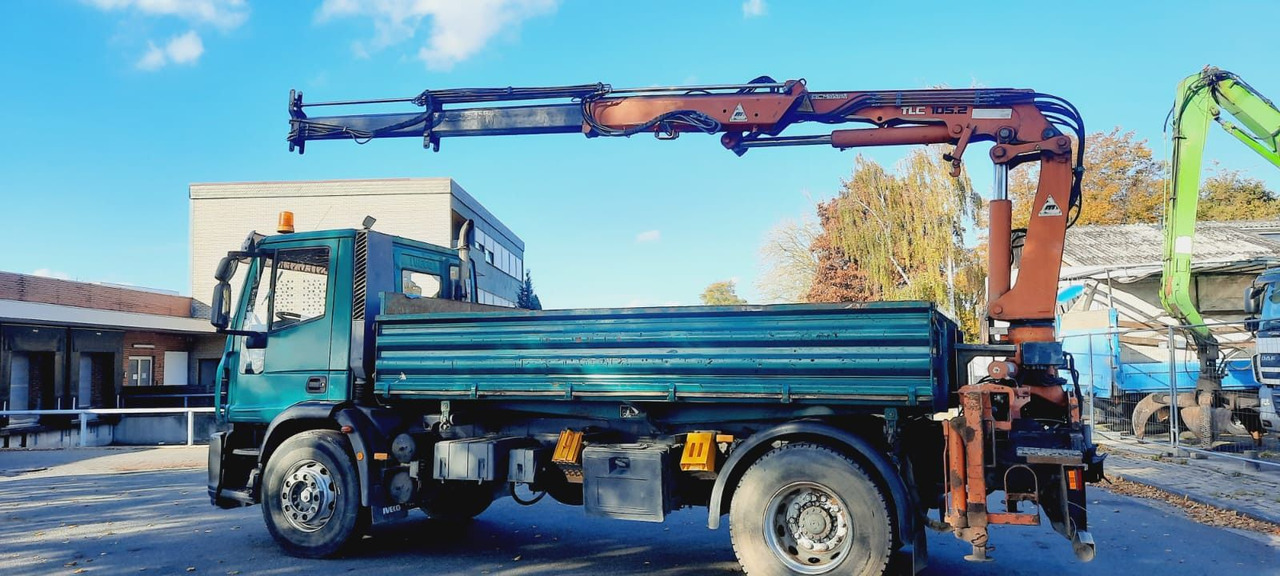 Iveco ML180E28K 4x2 mit Kran/Funk/Greifer - Camion benne, Camion grue: photos 2 Iveco ML180E28K 4x2 mit Kran/Funk/Greifer - Camion benne, Camion grue: photos 2