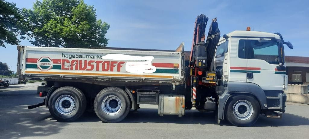 MAN TGS 26.400 Kipper Mit Kran/Funk - Camion benne, Camion grue: photos 4 MAN TGS 26.400 Kipper Mit Kran/Funk - Camion benne, Camion grue: photos 4