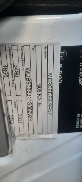 Mercedes-Benz Sprinter 316 Kastenwagen - Fourgonnette: photos 4 Mercedes-Benz Sprinter 316 Kastenwagen - Fourgonnette: photos 4