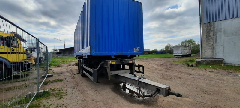 Schmitz Cargobull Containeranhänger mit Container - Remorque porte-conteneur/ Caisse mobile: photos 4 Schmitz Cargobull Containeranhänger mit Container - Remorque porte-conteneur/ Caisse mobile: photos 4