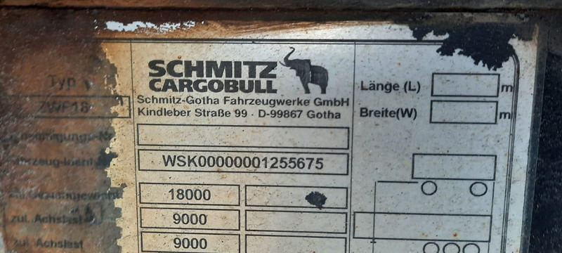 Schmitz Cargobull Containeranhänger mit Container - Remorque porte-conteneur/ Caisse mobile: photos 2 Schmitz Cargobull Containeranhänger mit Container - Remorque porte-conteneur/ Caisse mobile: photos 2