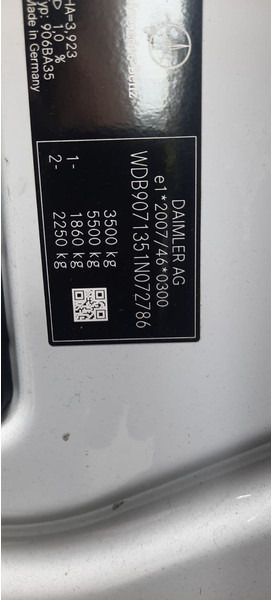 Véhicule utilitaire, Châssis cabine Mercedes-Benz Sprinter III Pritsche RWD/AWD 311/314/316 CDI RW: photos 8 Véhicule utilitaire, Châssis cabine Mercedes-Benz Sprinter III Pritsche RWD/AWD 311/314/316 CDI RW: photos 8