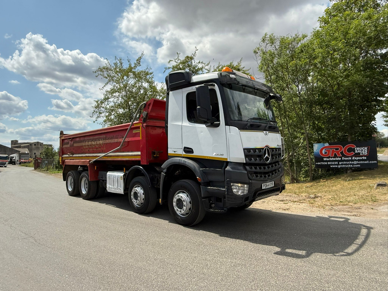 2014 Mercedes Arocs Tipper Truck RFE - Camion benne: photos 5 2014 Mercedes Arocs Tipper Truck RFE - Camion benne: photos 5
