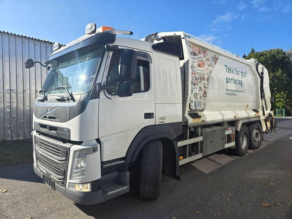 Volvo FM410 6X2 2-CHAMBERS EURO6 - Benne à ordures ménagères: photos 1 Volvo FM410 6X2 2-CHAMBERS EURO6 - Benne à ordures ménagères: photos 1