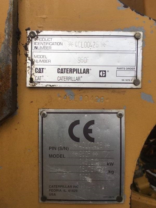 Chargeuse sur pneus CAT 960 F: photos 12