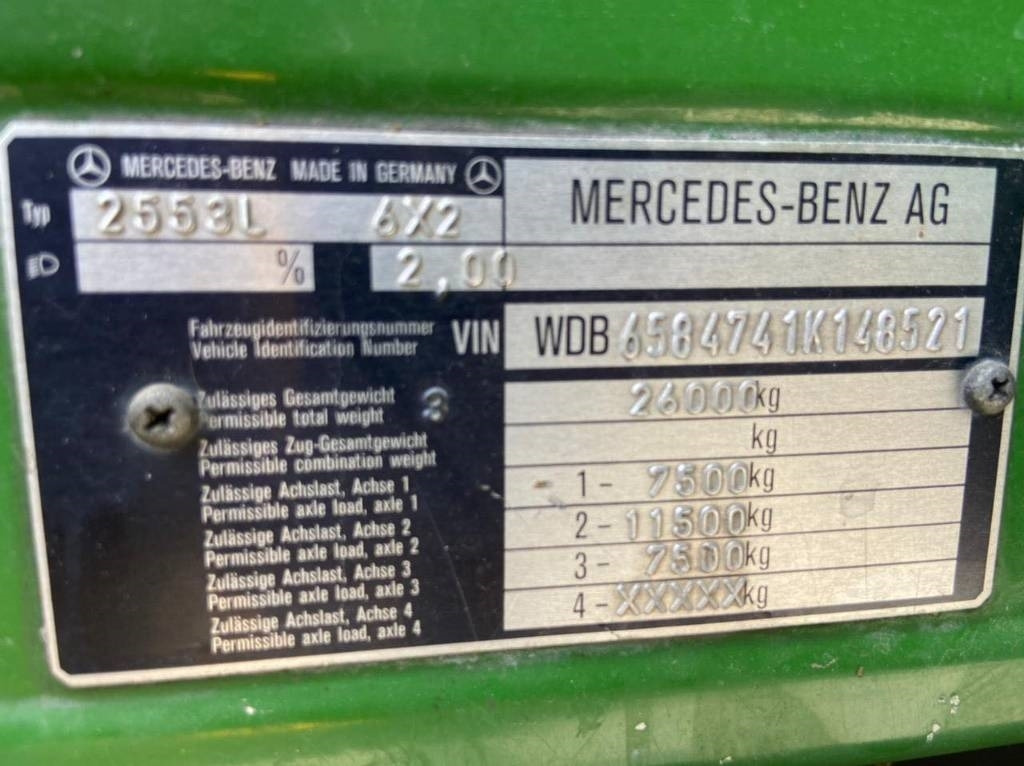 Camion frigorifique Mercedes-Benz 2553L: photos 24