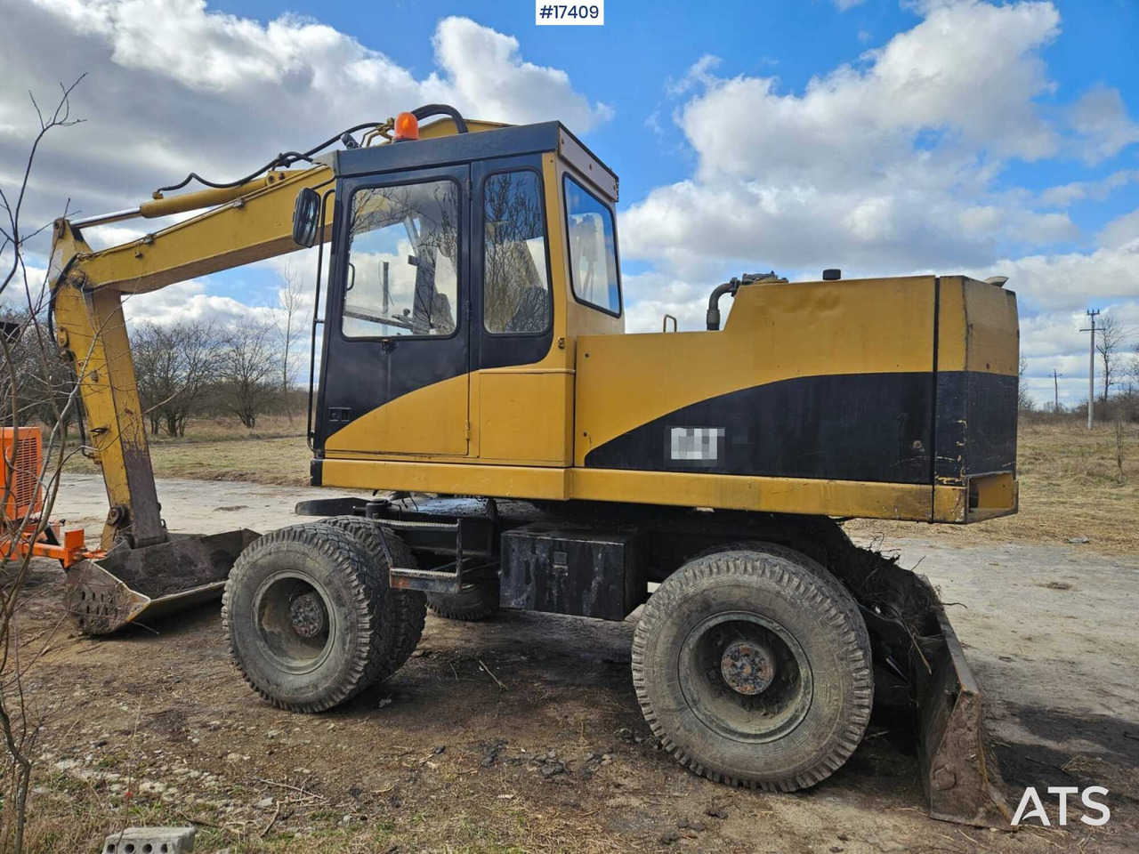 1995 Eder M815B - Pelle sur pneus: photos 5 1995 Eder M815B - Pelle sur pneus: photos 5