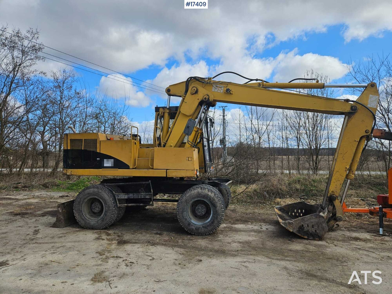 1995 Eder M815B - Pelle sur pneus: photos 2 1995 Eder M815B - Pelle sur pneus: photos 2