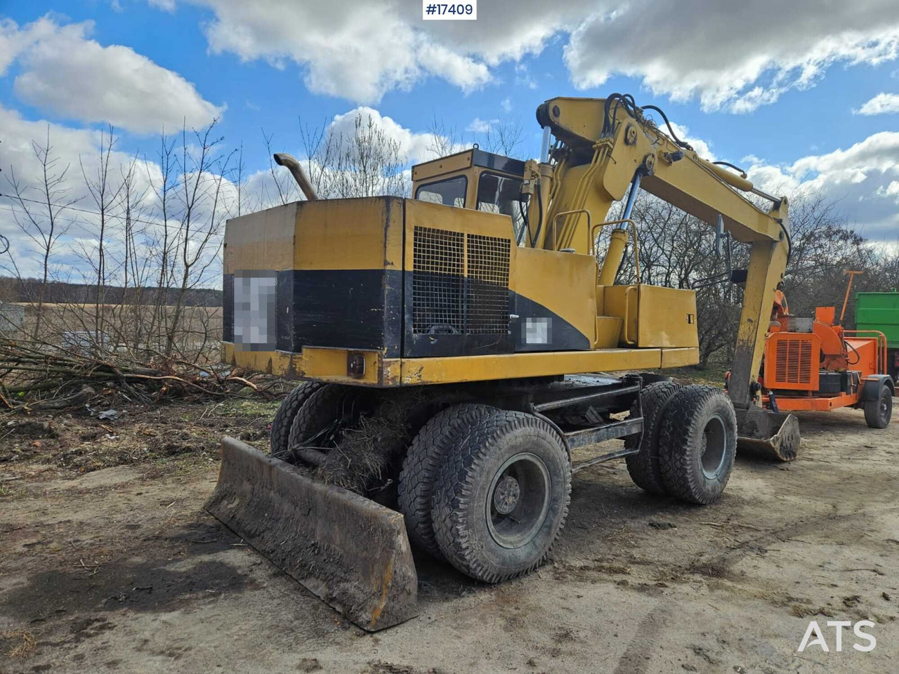 1995 Eder M815B - Pelle sur pneus: photos 3 1995 Eder M815B - Pelle sur pneus: photos 3