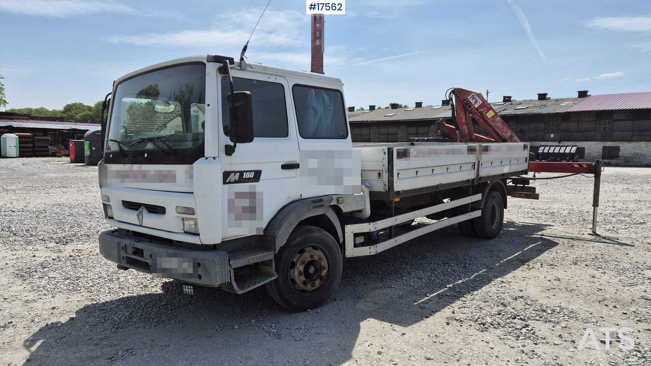 1999 Renault M180 - Camion grue: photos 3 1999 Renault M180 - Camion grue: photos 3