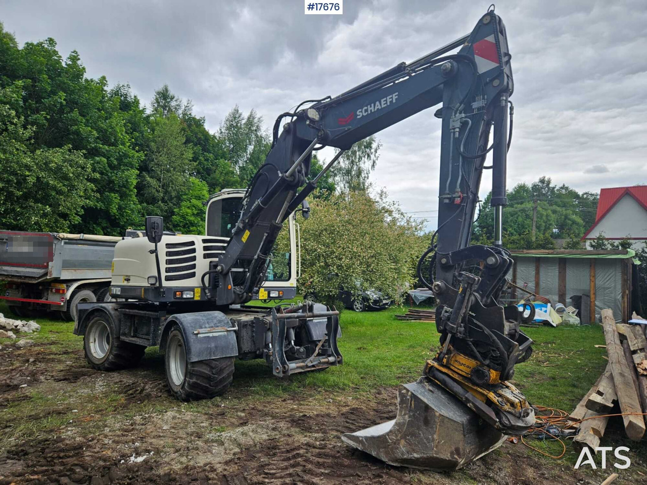 2017 Schaeff TW 110 - Pelle sur pneus: photos 2 2017 Schaeff TW 110 - Pelle sur pneus: photos 2