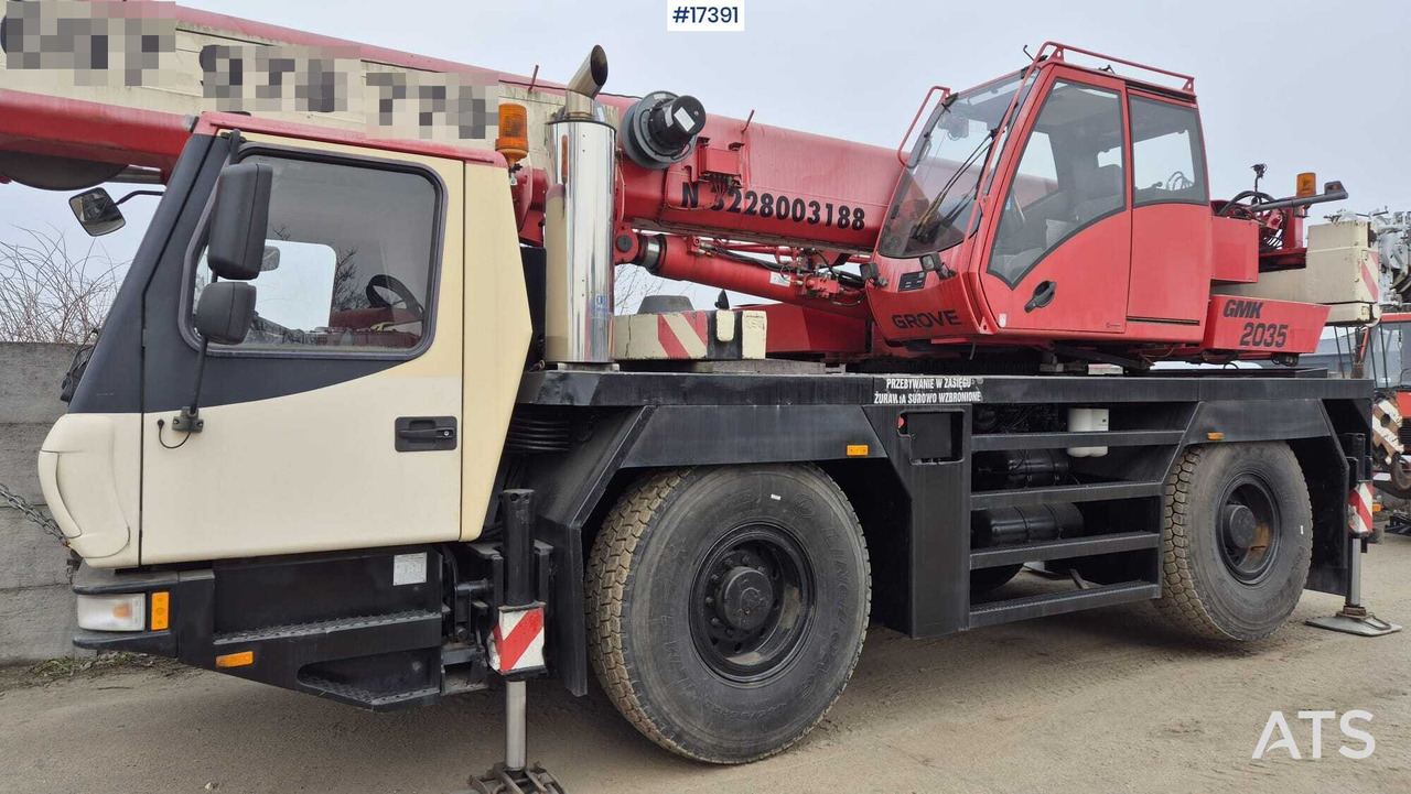 Mobile Crane GROVE GMK 2035E (2009) - Grue mobile: photos 3 Mobile Crane GROVE GMK 2035E (2009) - Grue mobile: photos 3