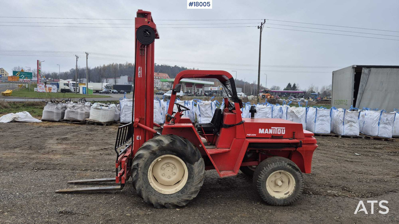 Chariot tout terrain Rough terrain forklift MANITOU MB 30N (1993): photos 7