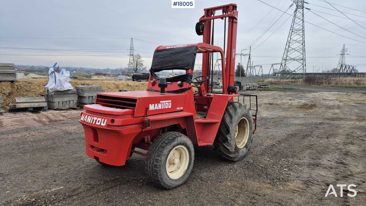 Chariot tout terrain Rough terrain forklift MANITOU MB 30N (1993): photos 10