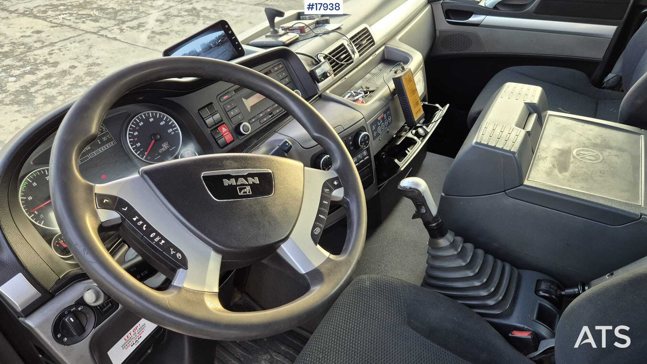 Camion benne, Camion grue Tipper MAN TGS 33.400 6x4 HDS HIAB 144 DS-2 DUO (2009): photos 19