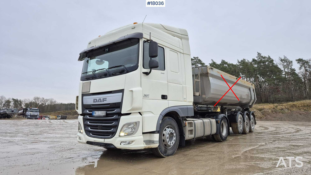 DAF XF 440 FT tractor unit (2017) Tipping hydraulics. - Tracteur routier: photos 2 DAF XF 440 FT tractor unit (2017) Tipping hydraulics. - Tracteur routier: photos 2