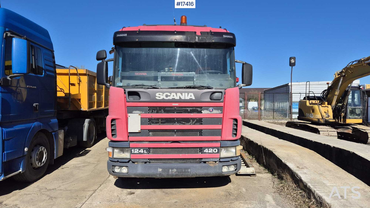 Tractor SCANIA 124L 420KM (2003) + BERGER tipper semi-trailer (2007) - Tracteur routier, Semi-remorque benne: photos 3 Tractor SCANIA 124L 420KM (2003) + BERGER tipper semi-trailer (2007) - Tracteur routier, Semi-remorque benne: photos 3