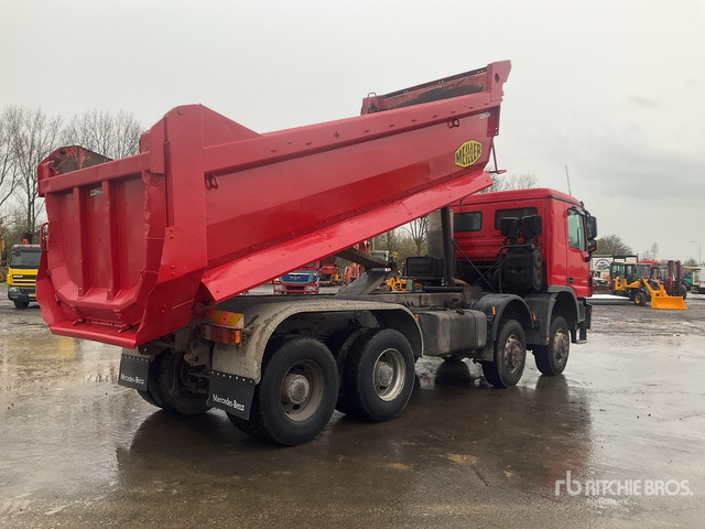 2006 Mercedes-Benz ACTROS 4144 8x8 Twin-Steer Tri/A Dump Truck - Camion benne: photos 3 2006 Mercedes-Benz ACTROS 4144 8x8 Twin-Steer Tri/A Dump Truck - Camion benne: photos 3