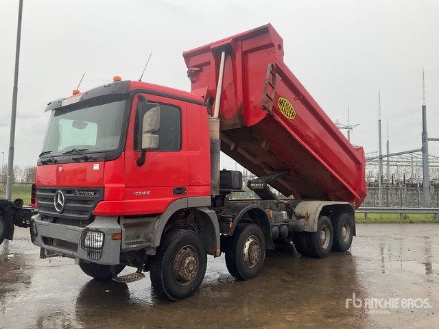 2006 Mercedes-Benz ACTROS 4144 8x8 Twin-Steer Tri/A Dump Truck - Camion benne: photos 1 2006 Mercedes-Benz ACTROS 4144 8x8 Twin-Steer Tri/A Dump Truck - Camion benne: photos 1