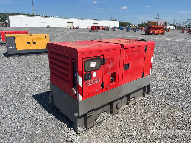2011 Atlas Copco QAS30 30 kVA Skid-Mounted Generator Set - Groupe électrogène: photos 2 2011 Atlas Copco QAS30 30 kVA Skid-Mounted Generator Set - Groupe électrogène: photos 2