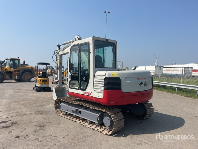 2013 Takeuchi TB175C Tracked Excavator - Pelle sur chenille: photos 3 2013 Takeuchi TB175C Tracked Excavator - Pelle sur chenille: photos 3