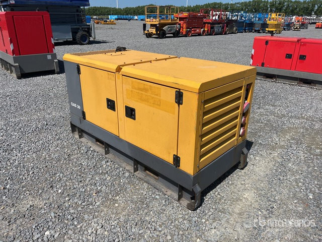 2014 Atlas Copco QAS30 30 kVA Skid-Mounted Generator Set - Groupe électrogène: photos 3 2014 Atlas Copco QAS30 30 kVA Skid-Mounted Generator Set - Groupe électrogène: photos 3