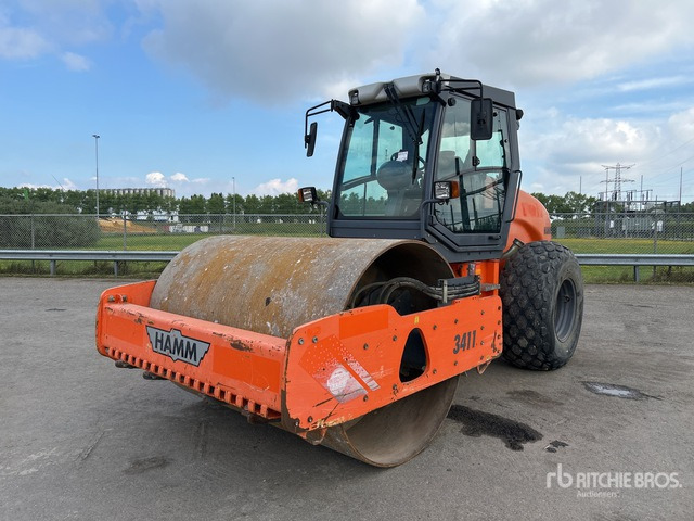 2014 Hamm 3411 Smooth Drum Compactor - Broyeur/ Épareuse: photos 1 2014 Hamm 3411 Smooth Drum Compactor - Broyeur/ Épareuse: photos 1