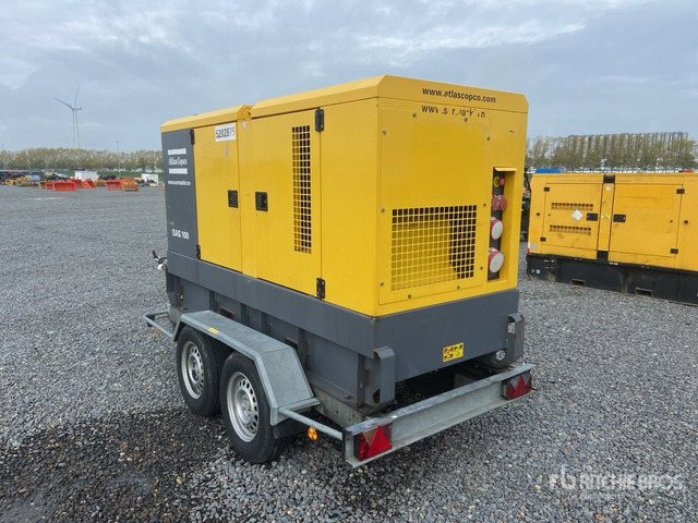 2016 Atlas Copco QAS100 100 kVA Mobile Generator Set - Groupe électrogène: photos 3 2016 Atlas Copco QAS100 100 kVA Mobile Generator Set - Groupe électrogène: photos 3