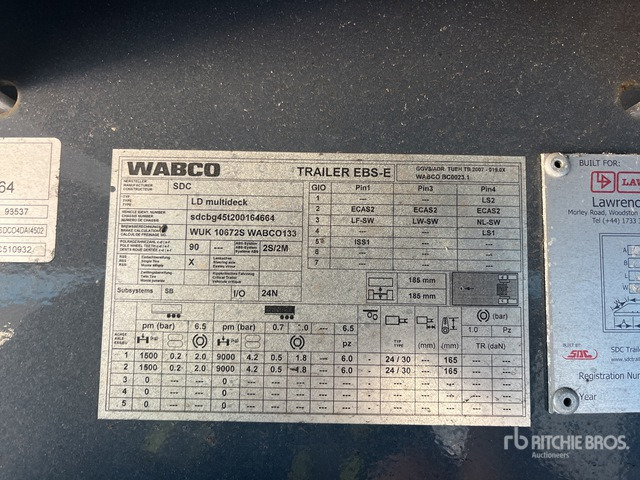 2019 Lawrence David GRP Double Deck T/A (Unused) Van Trailer - Remorque fourgon: photos 3 2019 Lawrence David GRP Double Deck T/A (Unused) Van Trailer - Remorque fourgon: photos 3