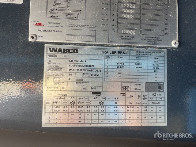 2019 Lawrence David GRP Double Deck T/A (Unused) Van Trailer - Remorque fourgon: photos 4 2019 Lawrence David GRP Double Deck T/A (Unused) Van Trailer - Remorque fourgon: photos 4