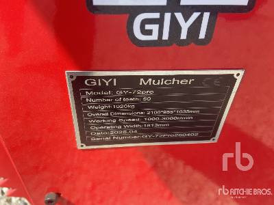 GIYI GY-72PRO (Unused) - Accessoire pour Mini chargeuse: photos 5 GIYI GY-72PRO (Unused) - Accessoire pour Mini chargeuse: photos 5