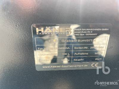 HAENER HHG2100-MS03A Tilt Ditch (Unused) - Godet pour pelle: photos 5 HAENER HHG2100-MS03A Tilt Ditch (Unused) - Godet pour pelle: photos 5