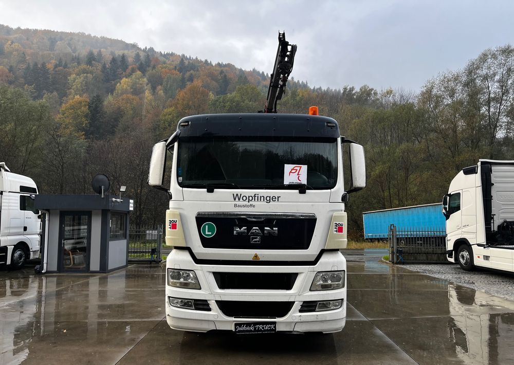 MAN TGX 26.440 // 2009 // Palfinger PK 12001EH Radio // Oś skrętna i podnoszona // - Camion plateau, Camion grue: photos 2 MAN TGX 26.440 // 2009 // Palfinger PK 12001EH Radio // Oś skrętna i podnoszona // - Camion plateau, Camion grue: photos 2