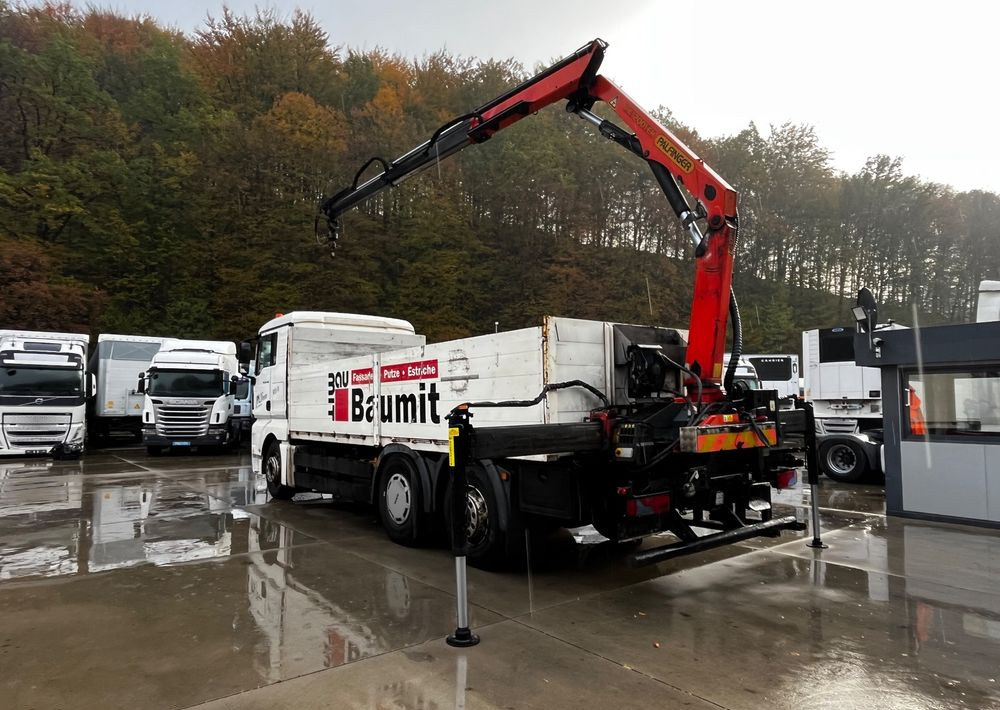 MAN TGX 26.440 // 2009 // Palfinger PK 12001EH Radio // Oś skrętna i podnoszona // - Camion plateau, Camion grue: photos 4 MAN TGX 26.440 // 2009 // Palfinger PK 12001EH Radio // Oś skrętna i podnoszona // - Camion plateau, Camion grue: photos 4