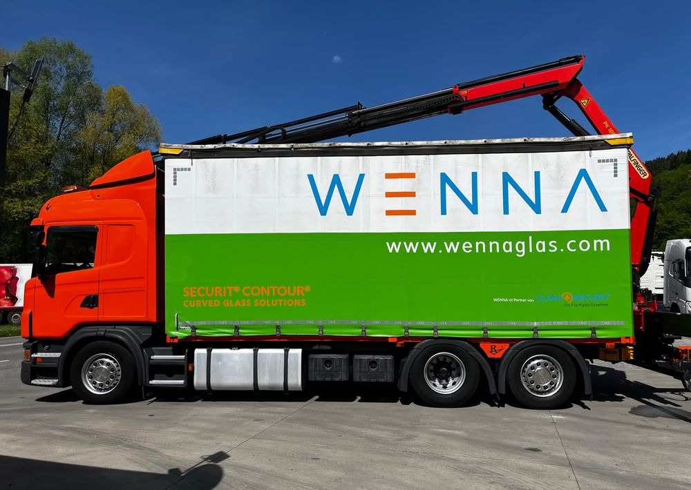 Scania G420 // Tandem // HDS Palfinger 18002 EH // Przyczepa // Oś skrętna podnoszona // Video !!! - Camion à rideaux coulissants, Camion grue: photos 3 Scania G420 // Tandem // HDS Palfinger 18002 EH // Przyczepa // Oś skrętna podnoszona // Video !!! - Camion à rideaux coulissants, Camion grue: photos 3