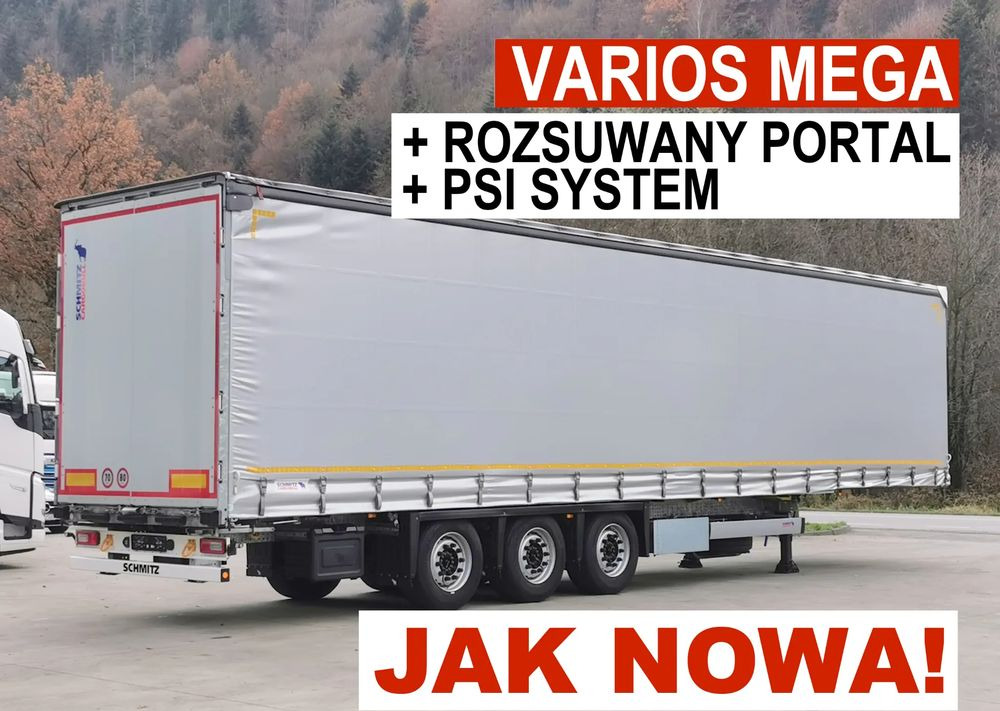 Schmitz Cargobull MEGA VARIOS + BDE - Semi-remorque rideaux coulissants: photos 1 Schmitz Cargobull MEGA VARIOS + BDE - Semi-remorque rideaux coulissants: photos 1
