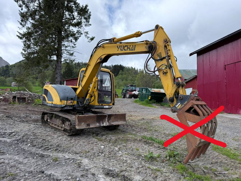 Yuchai YC 85-8 - Mini pelle: photos 2 Yuchai YC 85-8 - Mini pelle: photos 2