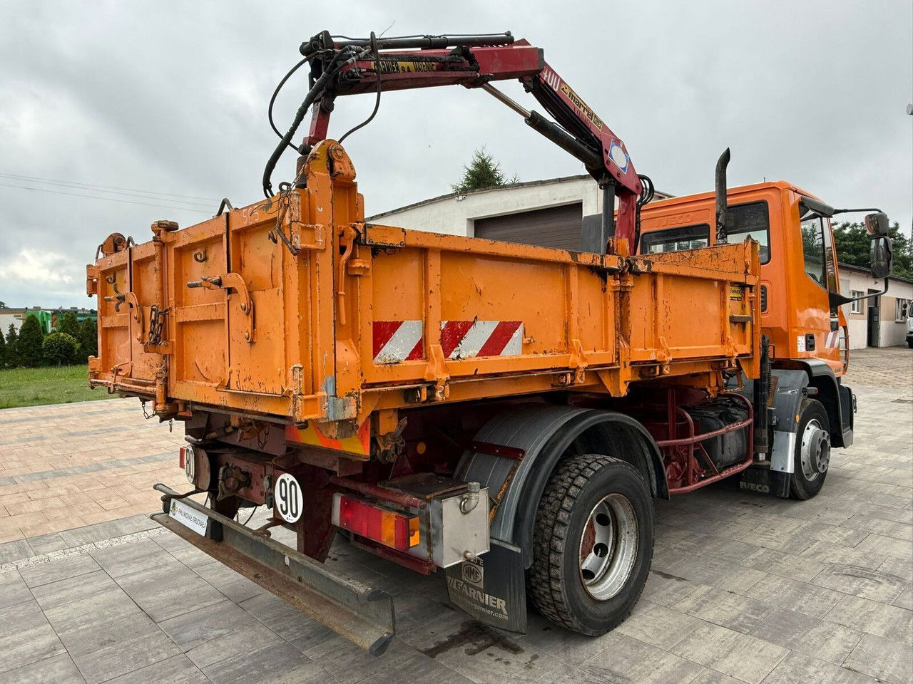 Iveco EuroCargo 120 120E18 - Camion benne, Camion grue: photos 4 Iveco EuroCargo 120 120E18 - Camion benne, Camion grue: photos 4