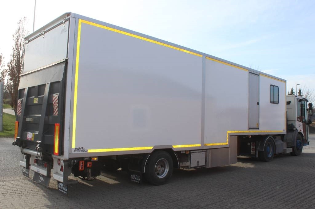 Semi-remorque fourgon AMT CI100 - Nedbygget isoleret City BOX trailer M/lift: photos 1