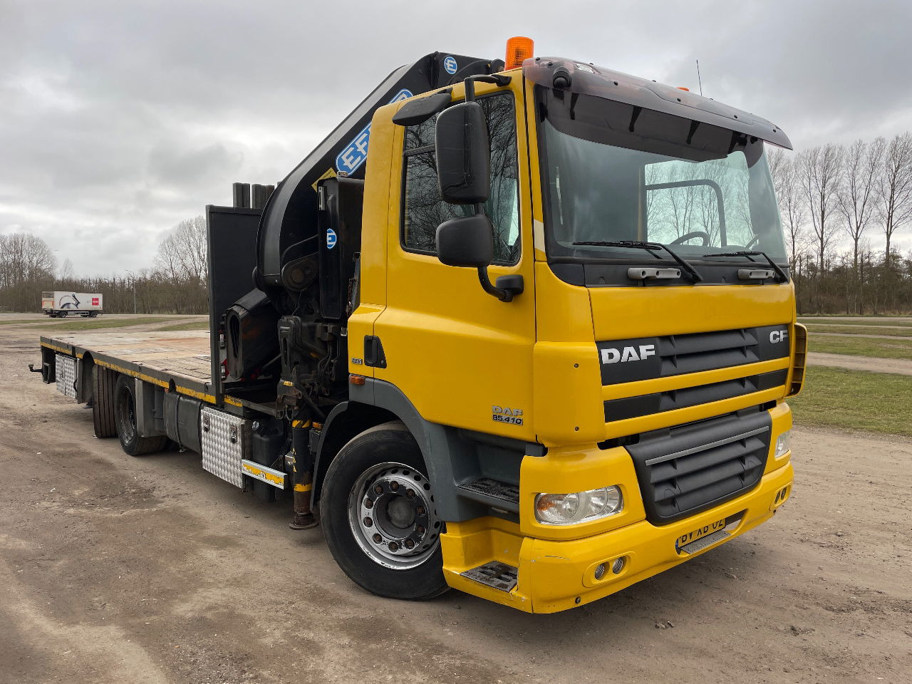 DAF 85.410 Met Effer 470 6s laadkraan ladekran loadercrane crane palfinger hiab fassi - Camion grue: photos 5 DAF 85.410 Met Effer 470 6s laadkraan ladekran loadercrane crane palfinger hiab fassi - Camion grue: photos 5