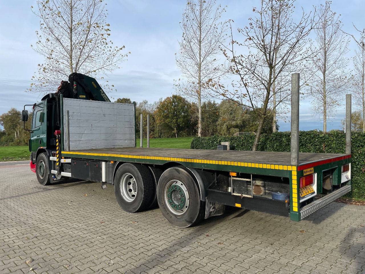 DAF CF 75.310 With Palfinger PK20002 crane - Camion plateau, Camion grue: photos 4 DAF CF 75.310 With Palfinger PK20002 crane - Camion plateau, Camion grue: photos 4