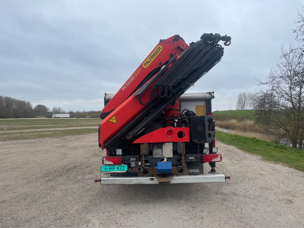 Scania R480 with Palfinger PK 19.001 SLD crane - Camion plateau: photos 4 Scania R480 with Palfinger PK 19.001 SLD crane - Camion plateau: photos 4