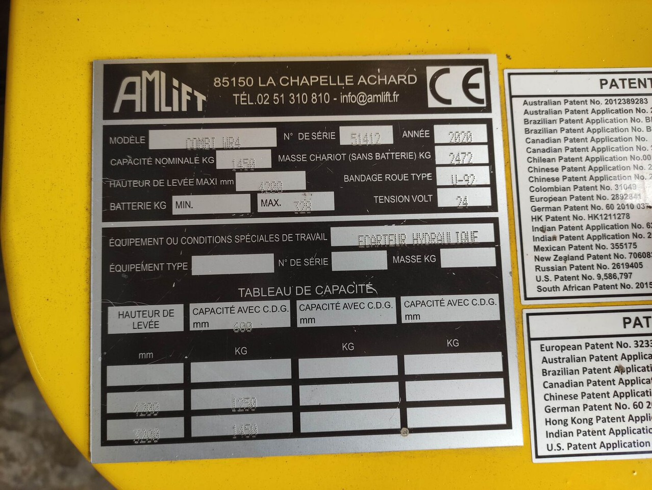 Combilift Combi WR4 / 4-Wege - Gerbeur: photos 5 Combilift Combi WR4 / 4-Wege - Gerbeur: photos 5