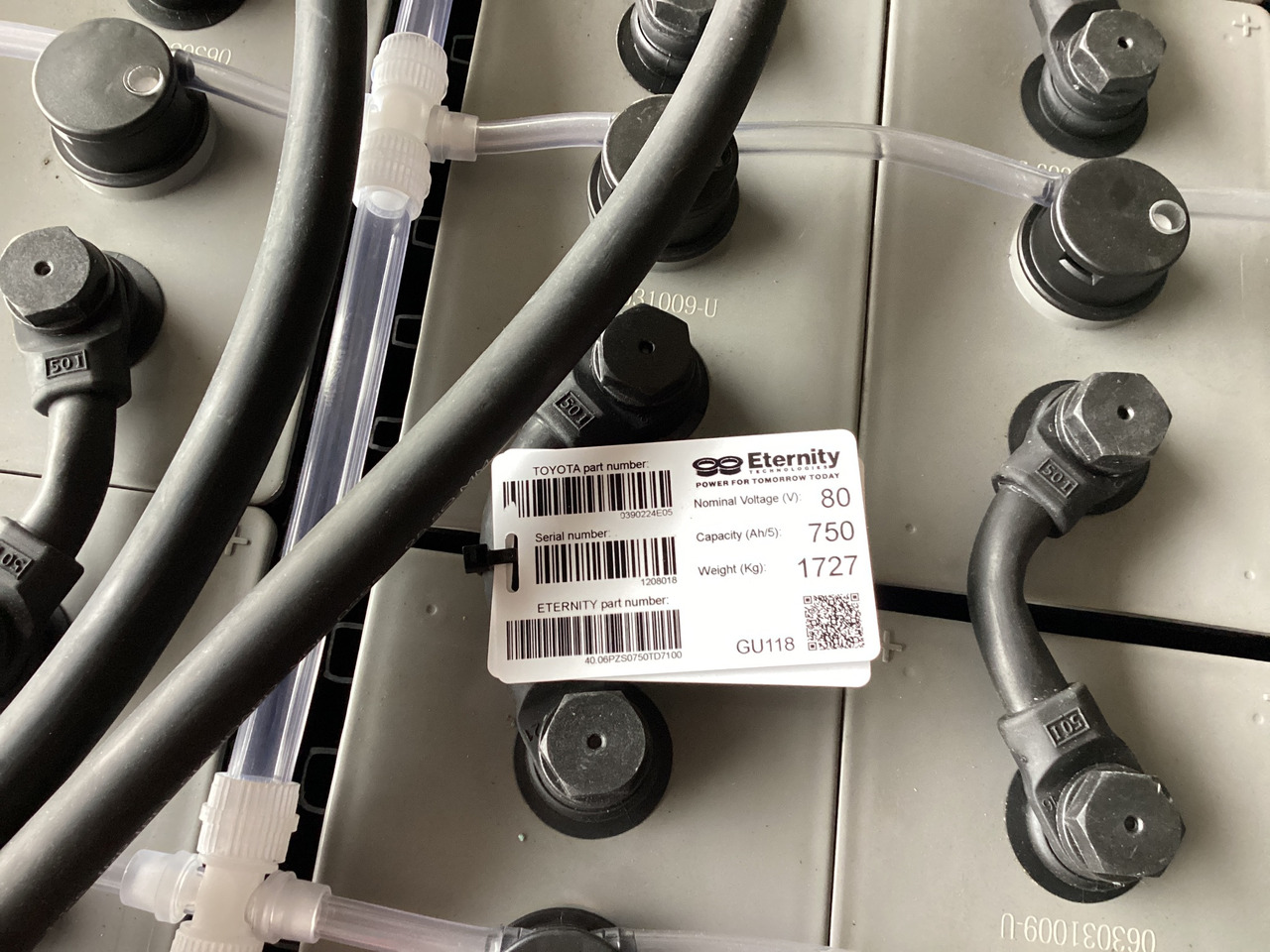 Eternity 80V 6 PZS 750 (NEU) - Accumulateur: photos 2 Eternity 80V 6 PZS 750 (NEU) - Accumulateur: photos 2