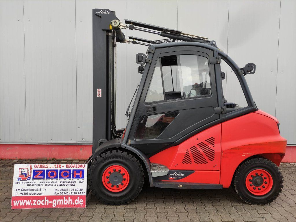 Linde H50D-02/600-394-EVO - Chariot élévateur diesel: photos 1 Linde H50D-02/600-394-EVO - Chariot élévateur diesel: photos 1