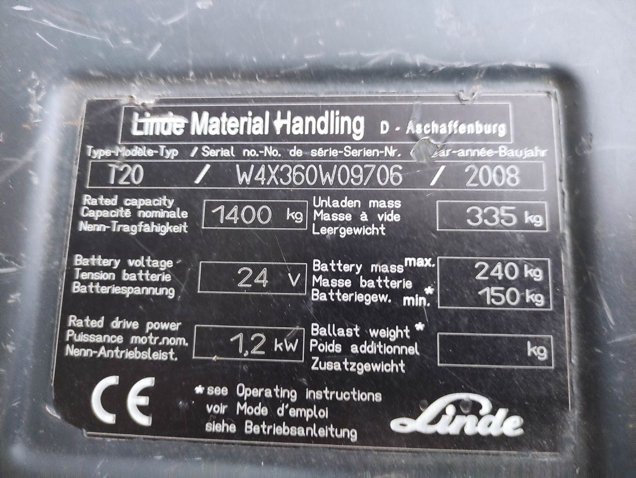Linde T20-360 - Transpalette: photos 5 Linde T20-360 - Transpalette: photos 5