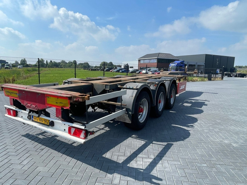 Nooteboom FT-43-03V 2X EXTENDABLE, ALL CONNECTIONS, LIFT AXLE. - Semi-remorque porte-conteneur/ Caisse mobile: photos 5 Nooteboom FT-43-03V 2X EXTENDABLE, ALL CONNECTIONS, LIFT AXLE. - Semi-remorque porte-conteneur/ Caisse mobile: photos 5