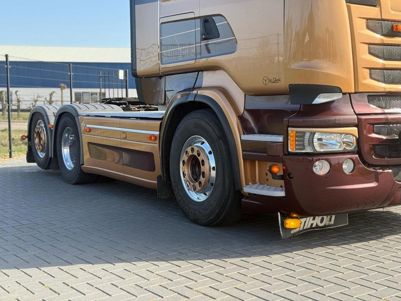Scania R730 V8 V8, SHOWTRUCK VOLLUCHT, RETARDER, HYDRAULIEK, BOOGIE, ALU WIELEN, LEER. - Tracteur routier: photos 5 Scania R730 V8 V8, SHOWTRUCK VOLLUCHT, RETARDER, HYDRAULIEK, BOOGIE, ALU WIELEN, LEER. - Tracteur routier: photos 5